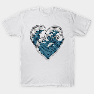 Wave Love Dot T-Shirt